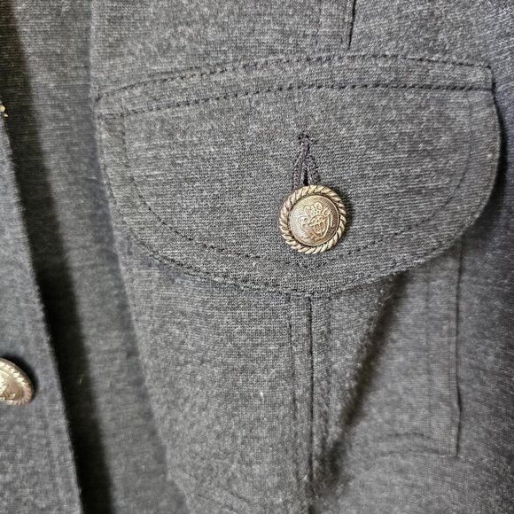 EUC INC INTERNATIONAL CONCEPTS GREY THICK MILITARY STYLE JACKET SIZE XL - Picture 10 of 15